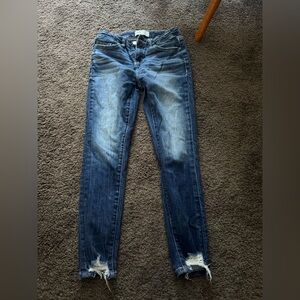 BKE Dark Blue Skinny Jeans for Women